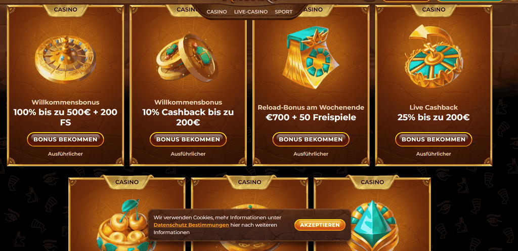 Casino online AmunRa