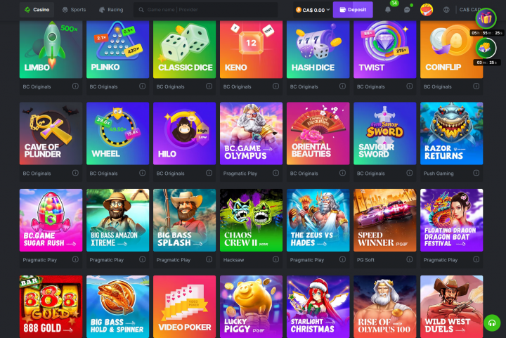 Explore the Excitement of Casino BC Game Explore the Excitement of Casino BC Game