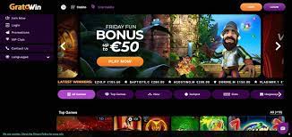 Codes bonus du casino GratoWin